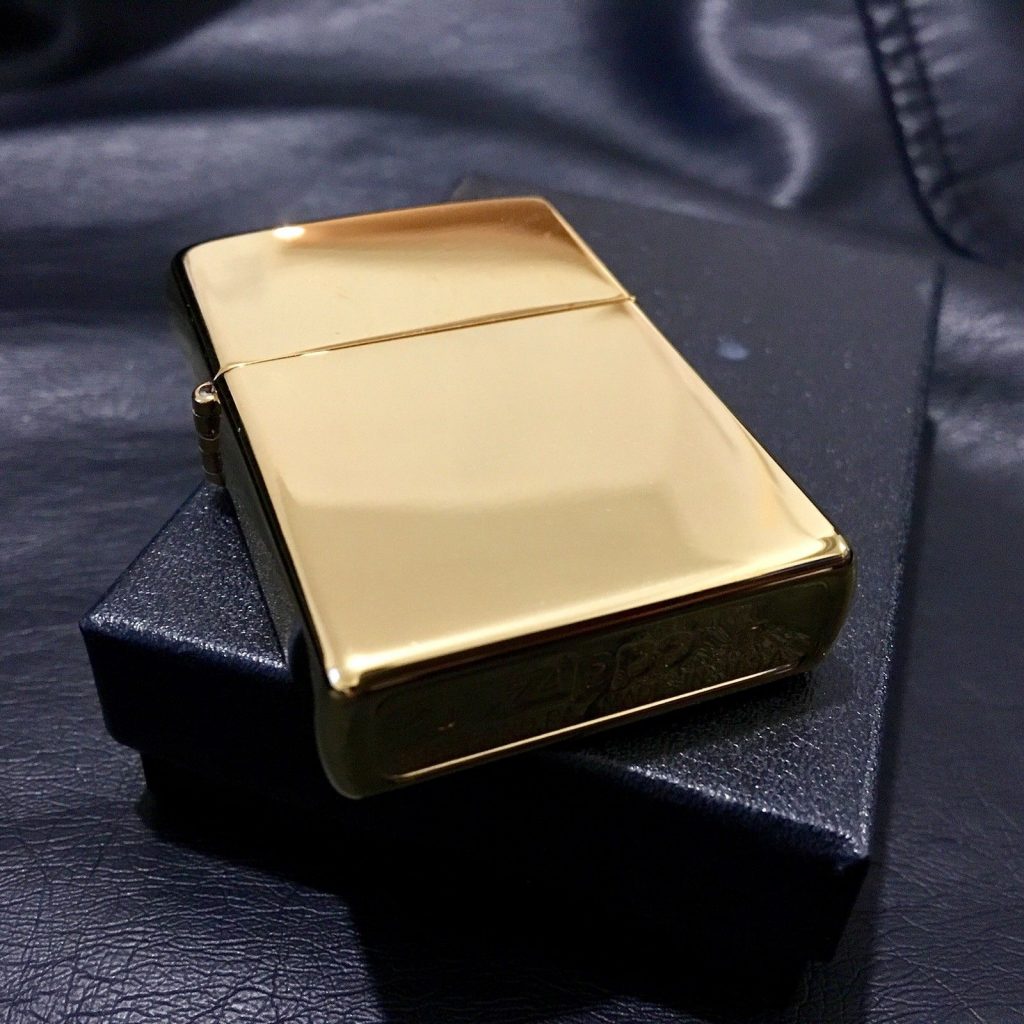 24K Gold Plated Lighter | ecoPlating UK